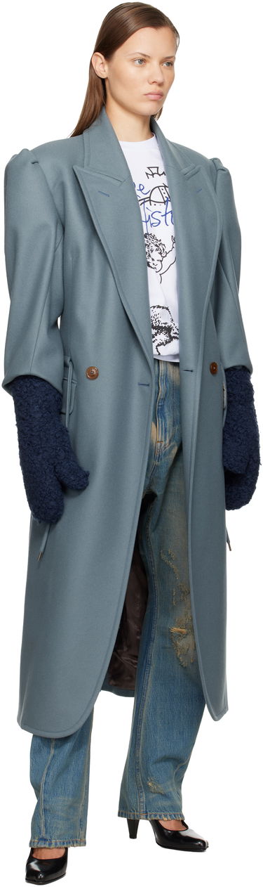 Ръкавици Vivienne Westwood Poodle Boa Mitts Лилаво | 8202003C-K006N-, 4