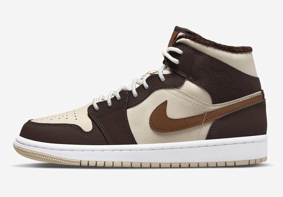 Кецове и обувки Jordan Air Jordan 1 Mid Кафяво | DO6699-200, 0