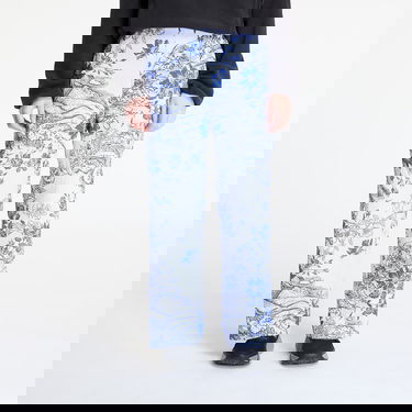 Панталони Nike Sportswear Collection Mid-Rise Jacquard Track Pants Бяло | HF9588-100, 0