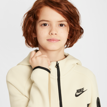 Суитчър Nike Nike Sportswear Tech Fleece Full-Zip Hoodie Бежово | HV5867-297, 4