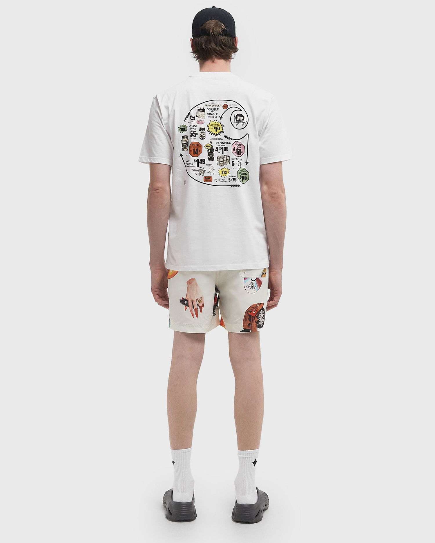 Тениска Carhartt WIP Short Sleeve New Season Same Hartt Organic Produce T-Shirt Бяло | I034761-02.XX, 1