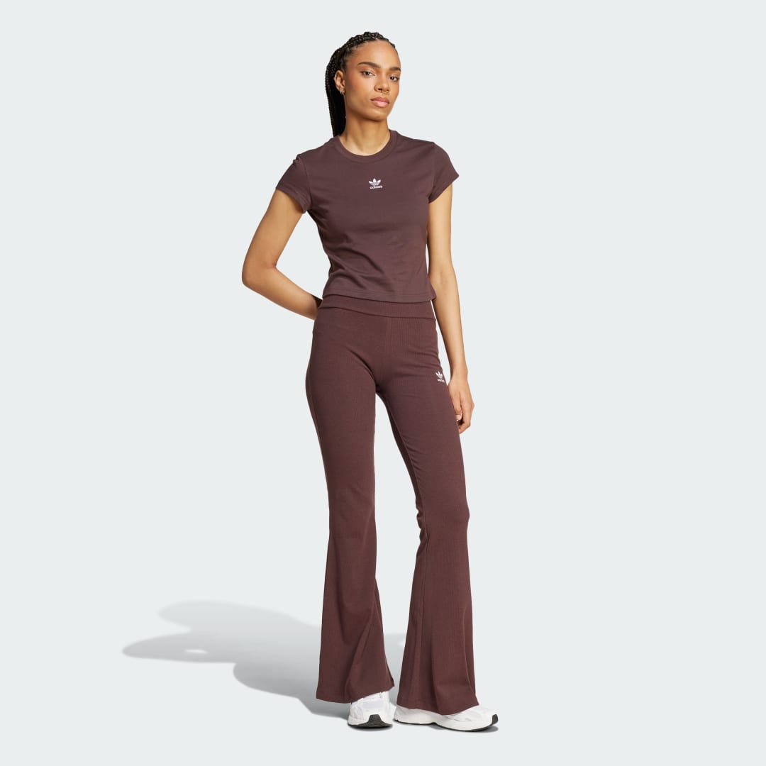 Тениска adidas Performance Essentials Slim Кафяво | IY2433, 1