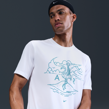 Тениска Nike Dri-FIT Basketball T-Shirt Бяло | HJ3472-100, 4