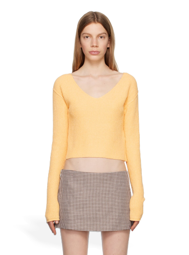 Пуловер Acne Studios V-Neck Sweater Оранжево
 | A60411-