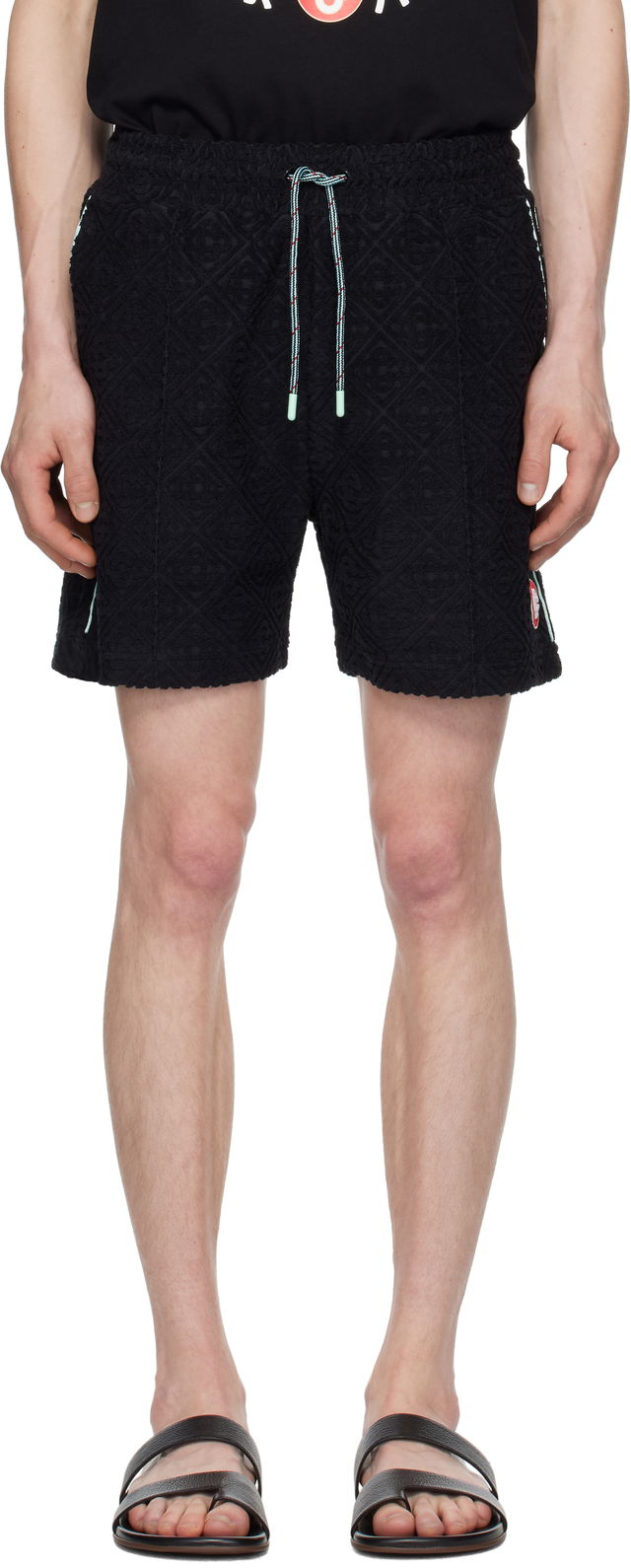 Casablanca Monogram Jacquard Towelling Shorts