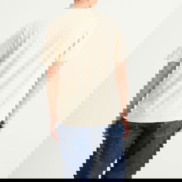 Тениска C.P. Company Text Logo T-Shirt Бежово | 19CMTS108A-006586W-402, 3