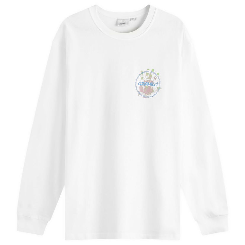 Тениска GRAMICCI Climber's Hand Long Sleeve T-Shirt Бяло | G4FU-T105-WHT