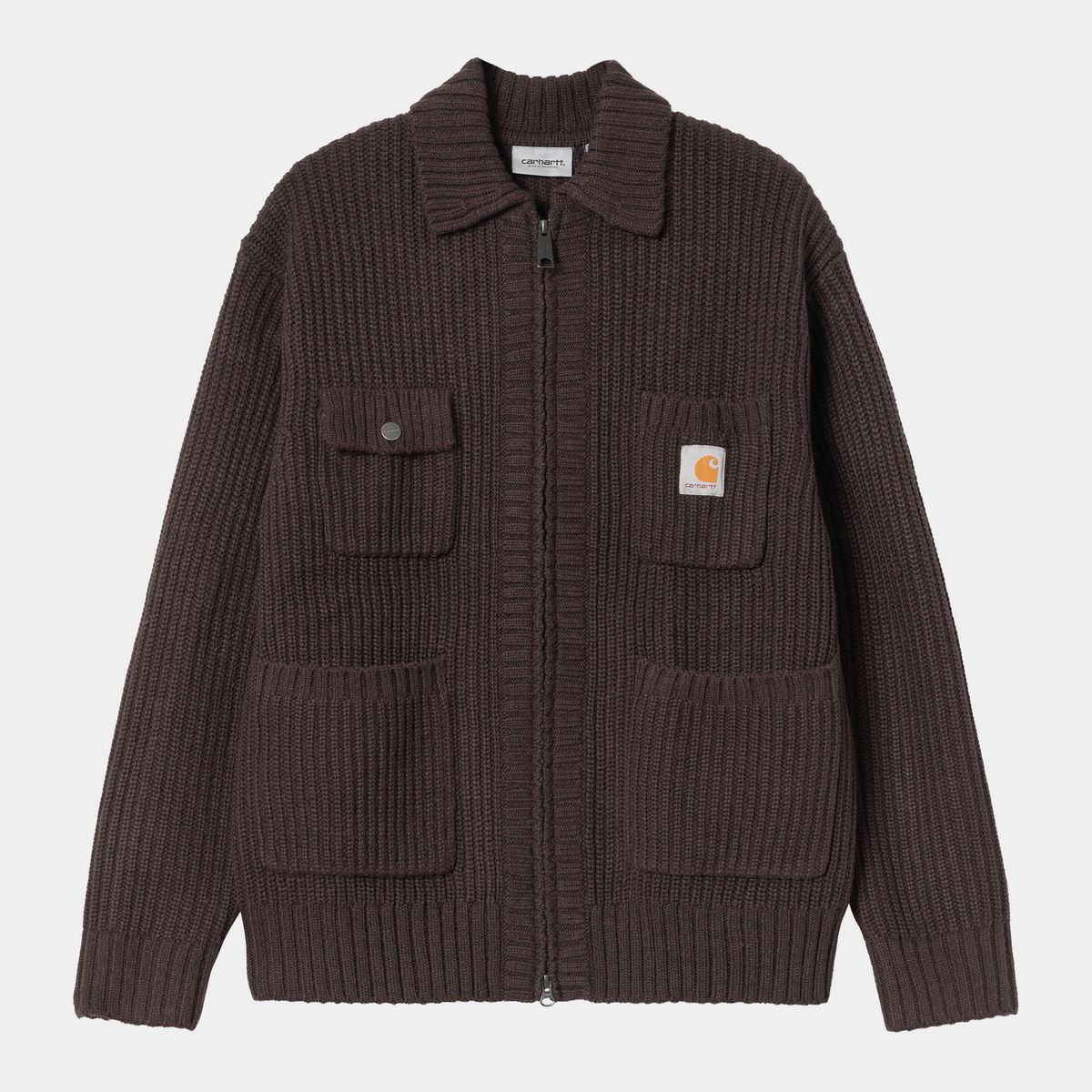 Яке Carhartt WIP Carhartt WIP Chore Knit Jacket Кафяво | I035399_9, 0