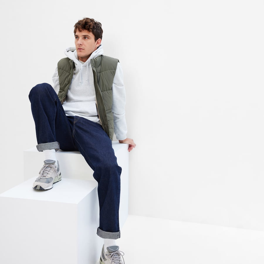 Дънки GAP Original Fit Organic Jeans Тъмно синьо | 455450-00, 0