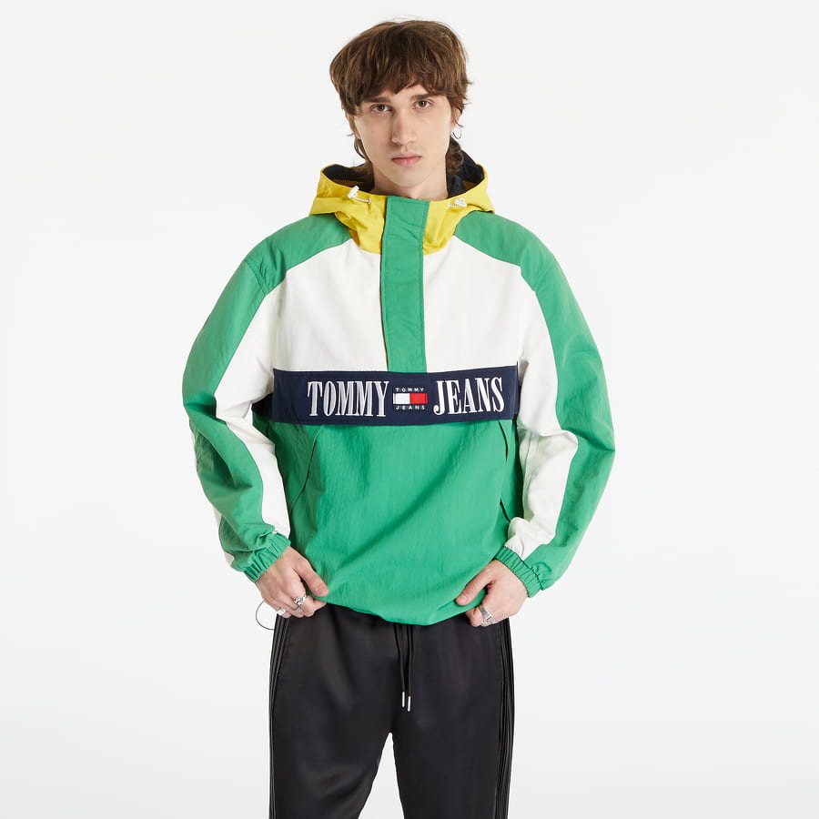 Ветровка Tommy Hilfiger Archive Oversized Popover Chicago Windbreaker Зелено | DM0DM15912 LY3, 0