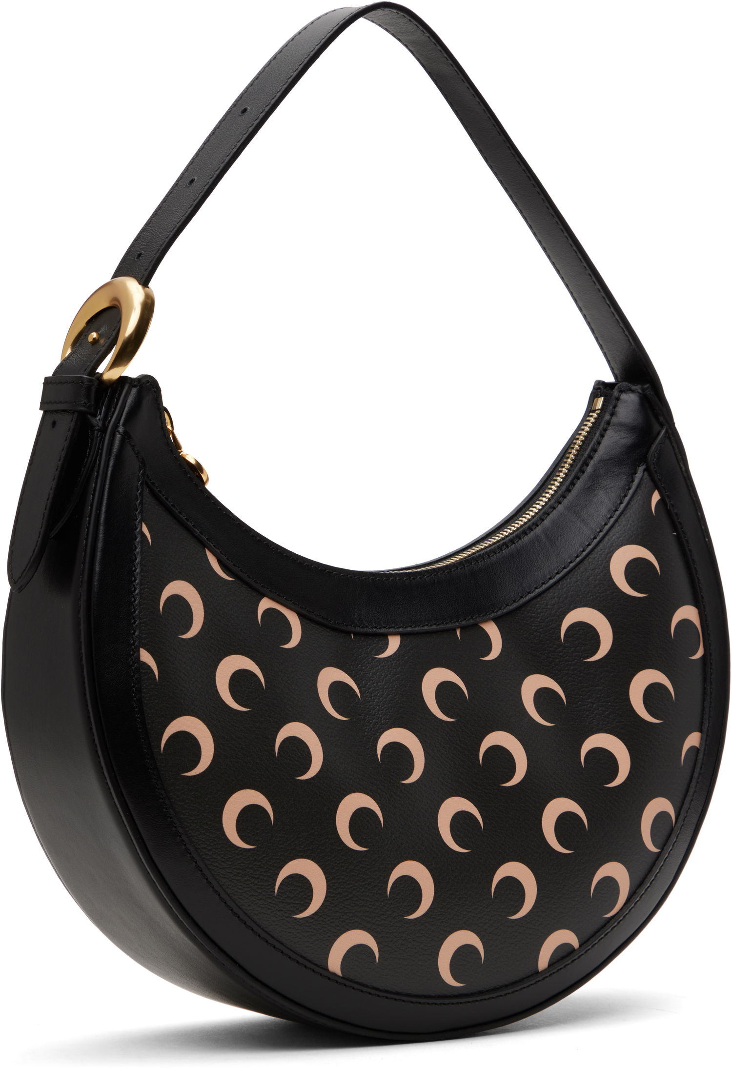 Дамска чанта Marine Serre Marine Serre Moon Canvas Eclips Bag Черно | WBA020A RWOV0030, 1