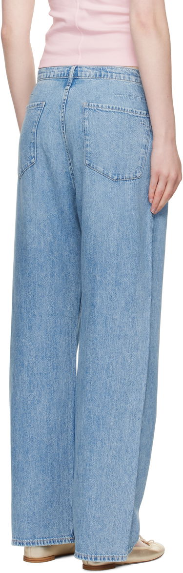 Дънки rag & bone Rag & Bone Phoebe Denim Beach Jeans Синьо | WDD25P1009UFTL, 2