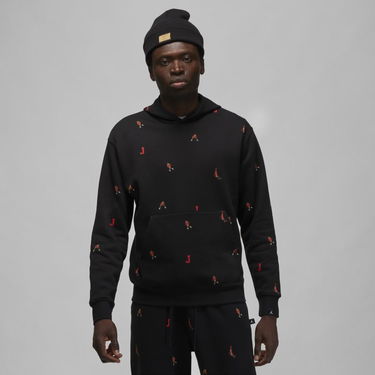 Суитчър Jordan Jordan Essentials Holiday Jumpman Fleece Sweatshirt Черно | DV9392-010, 0