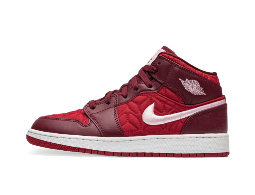Лимитирано Издание Jordan Air Jordan 1 Mid SE GS "Red Quilted" Червено | AV5174-600