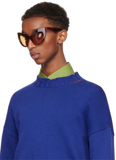 Слънчеви очила Marni Marni Cat Eye Sunglasses Кафяво | 3OY, 3