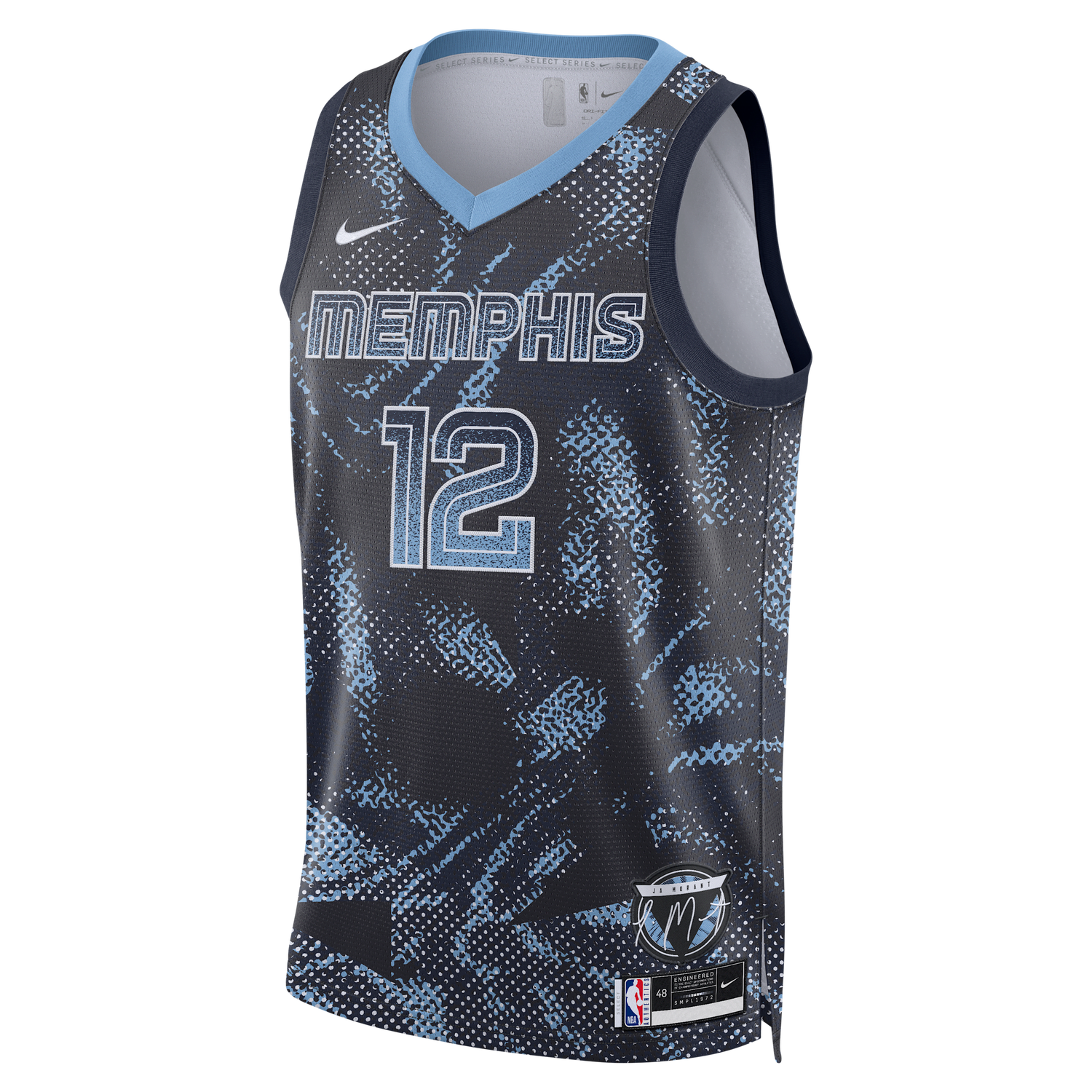 Фланелка Nike Grizzlies Ja Morant Swingman Jersey Select Series Синьо | HM9553-419, 1