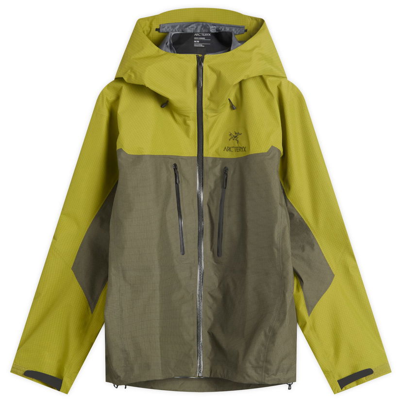 Ветровка Arcteryx Alpha Gore-Tex Jacket Зелено | X000009898-022330