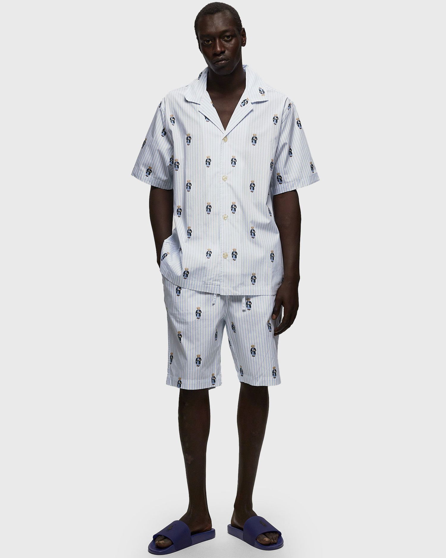 Пижама Polo by Ralph Lauren S/S PJ SET-SLEEP-SET Бяло | 714899503010, 1