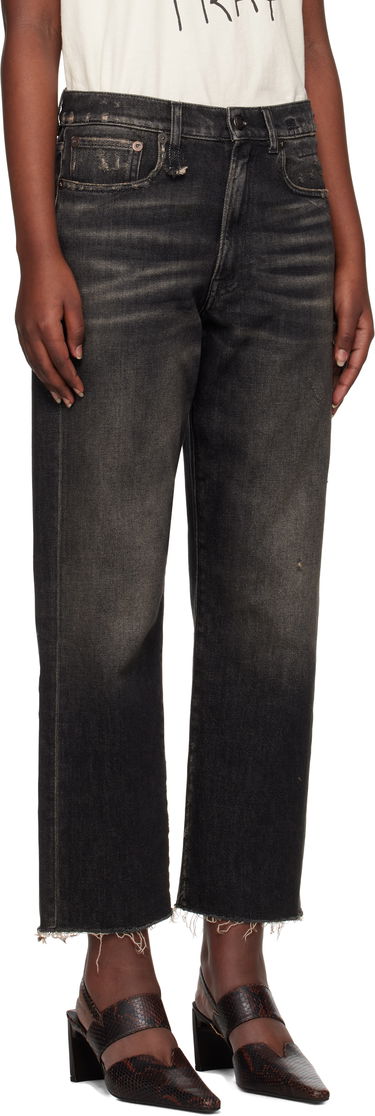 Дънки R13 R13 Stretch Boyfriend Jeans Черно | R13W5083-D152B, 4