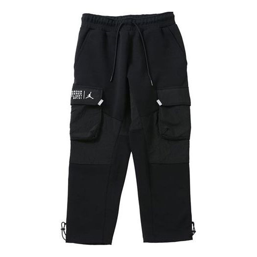 Карго панталони Jordan Jordan 23 Engineered Knit Cargo Pants Черно | CZ8275-010
