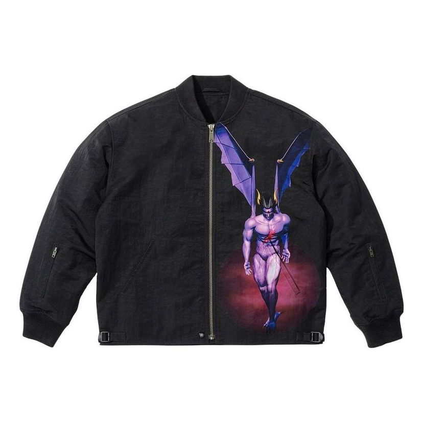 Яке бомбър Supreme Yamamoto Nylon Bomber Jacket Черно | SUP-FW22-255