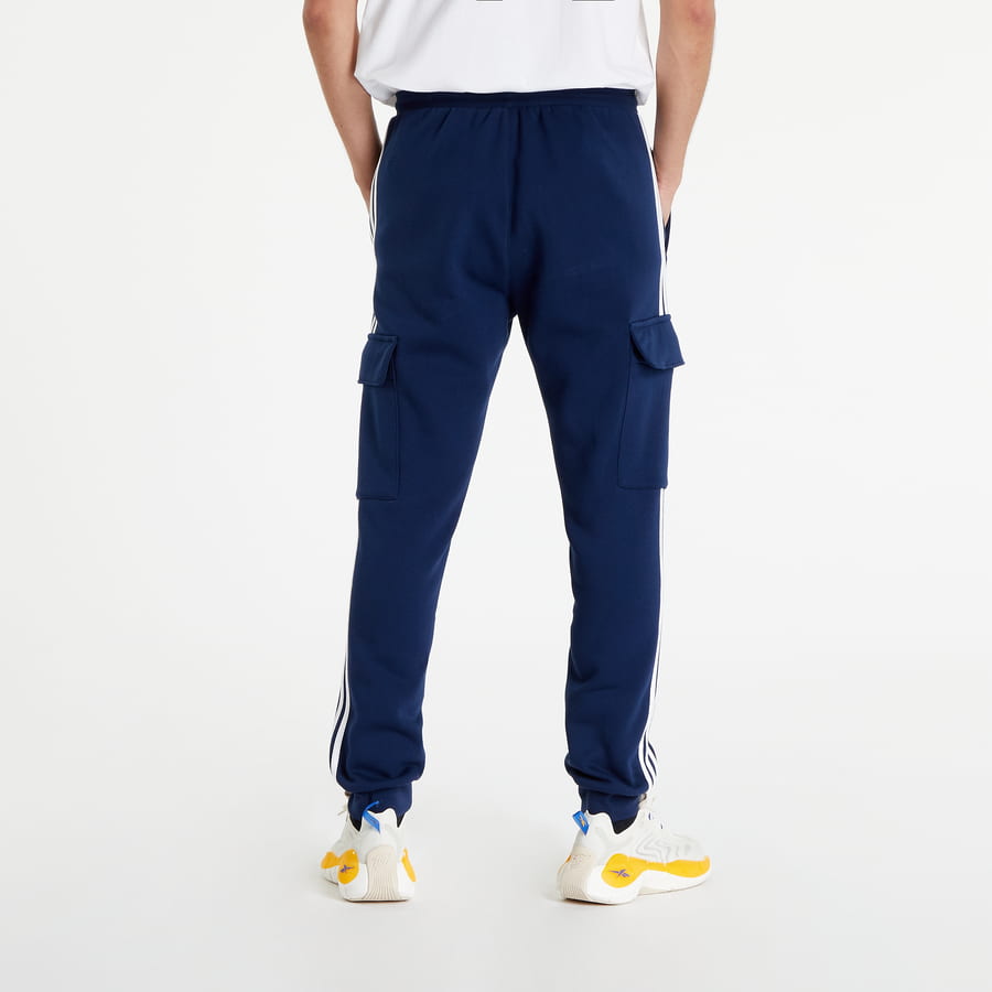 Карго панталони adidas Originals 3-Stripe Cargo Pants Тъмно синьо | HK9687, 1