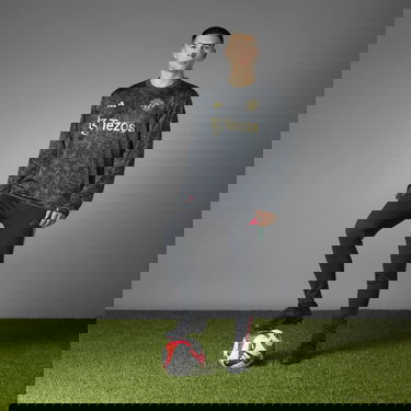 Тениска adidas Originals adidas MUFC SR WTP Сиво | iq1567, 4