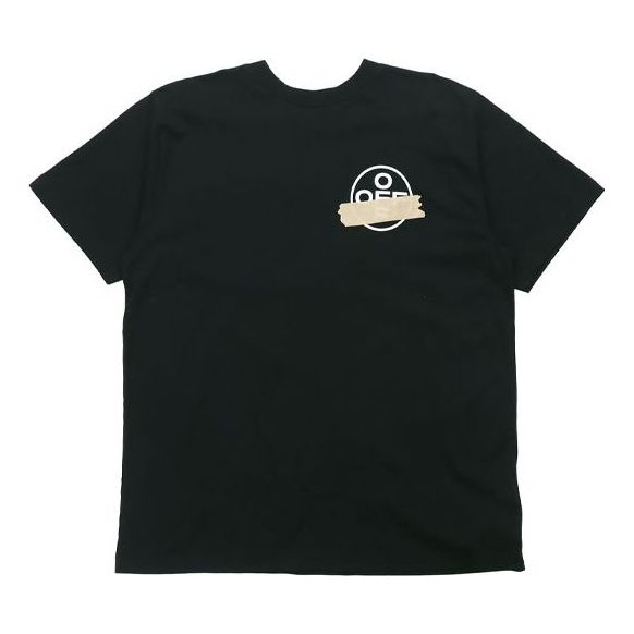Тениска Off-White Tape Arrows Oversized Short Sleeve T-Shirt Черно | OMAA038R201850021048
