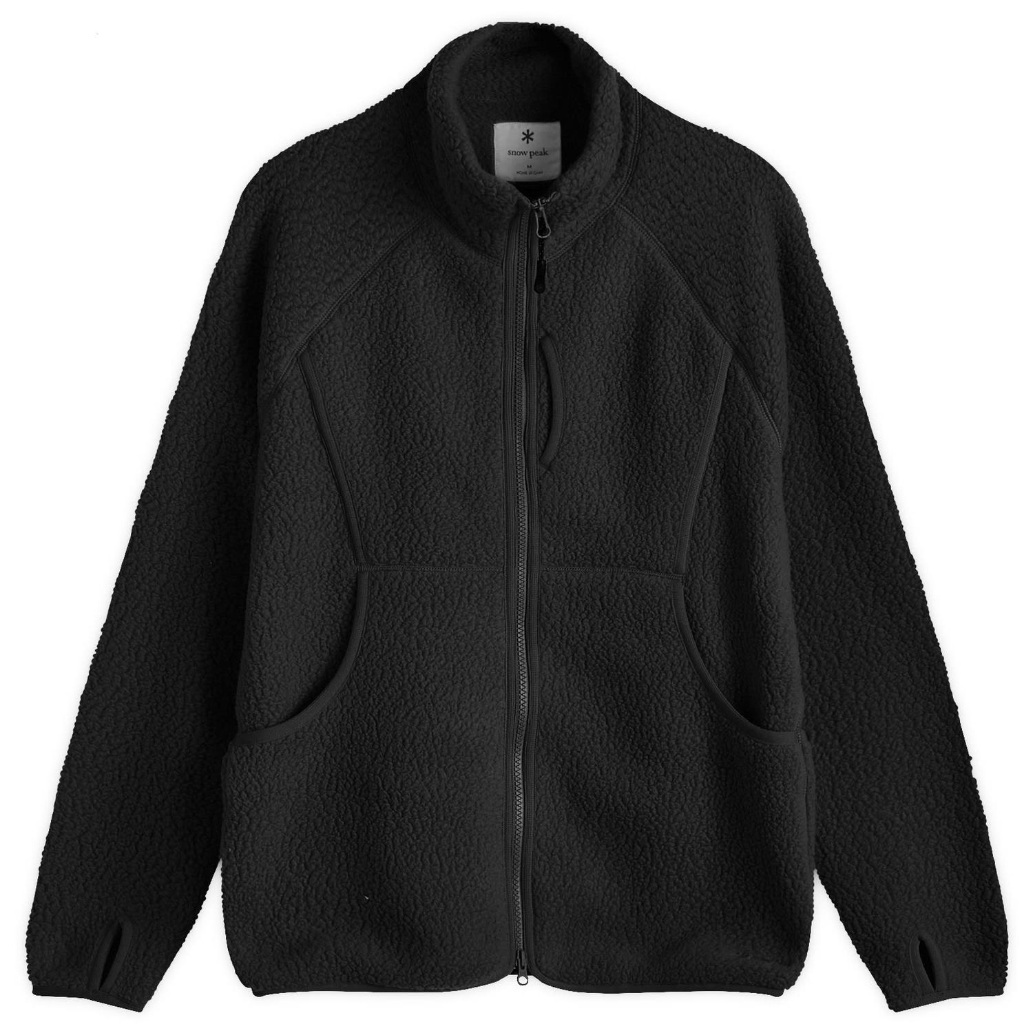 Суитчър Snow Peak Thermal Boa Fleece Jacket Черно | SW-24AU005-BLK, 0