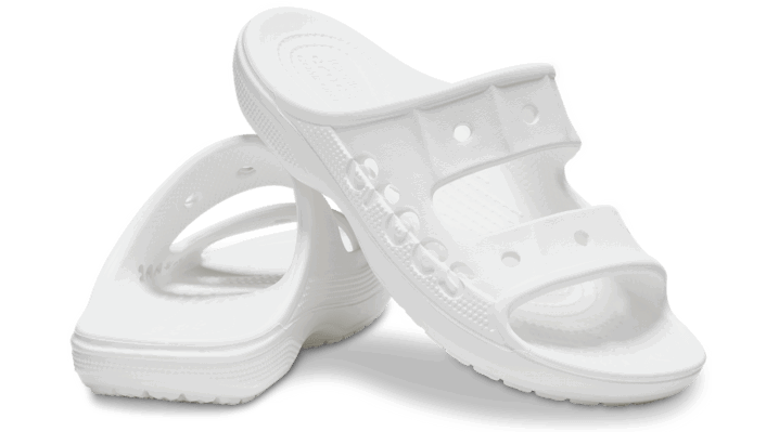Кецове и обувки Crocs Baya Slides "White" Бяло | 207627-100, 1