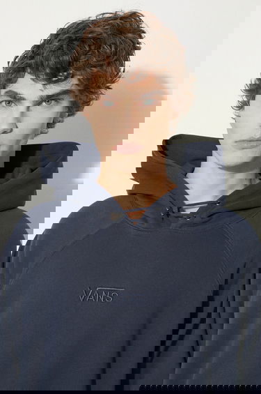 Суитчър Vans Premium Classics LX Smooth Fleece Lace-Up Hoodie Тъмно синьо | VN000GZ1D6Q1, 4