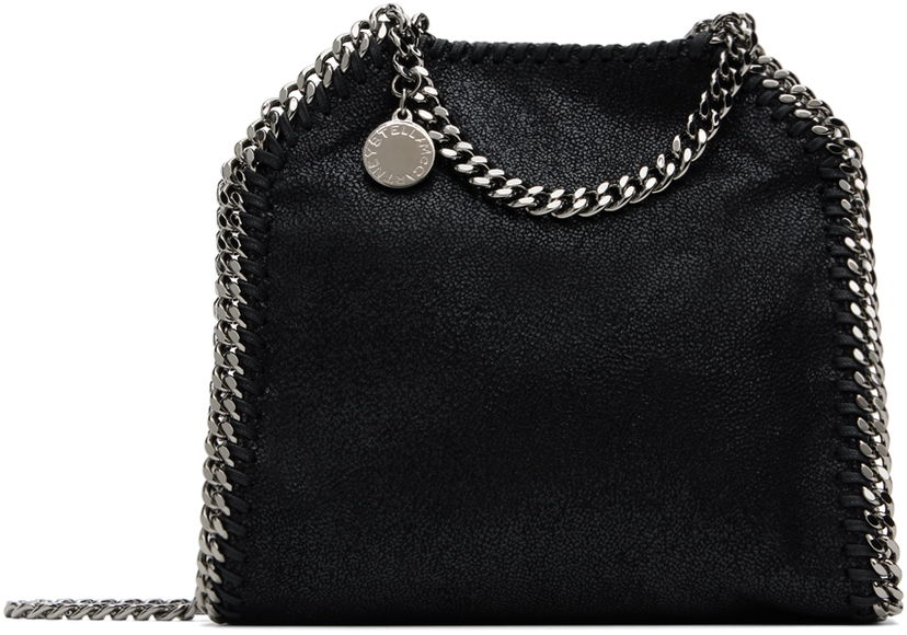 Дамска чанта Stella McCartney Falabella Tiny Shoulder Bag Черно | 391698W9132