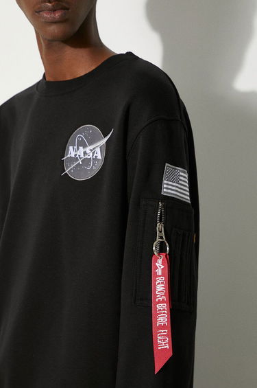 Суитчър Alpha Industries Space Shuttle Crew Sweat Черно | 178307-03, 4