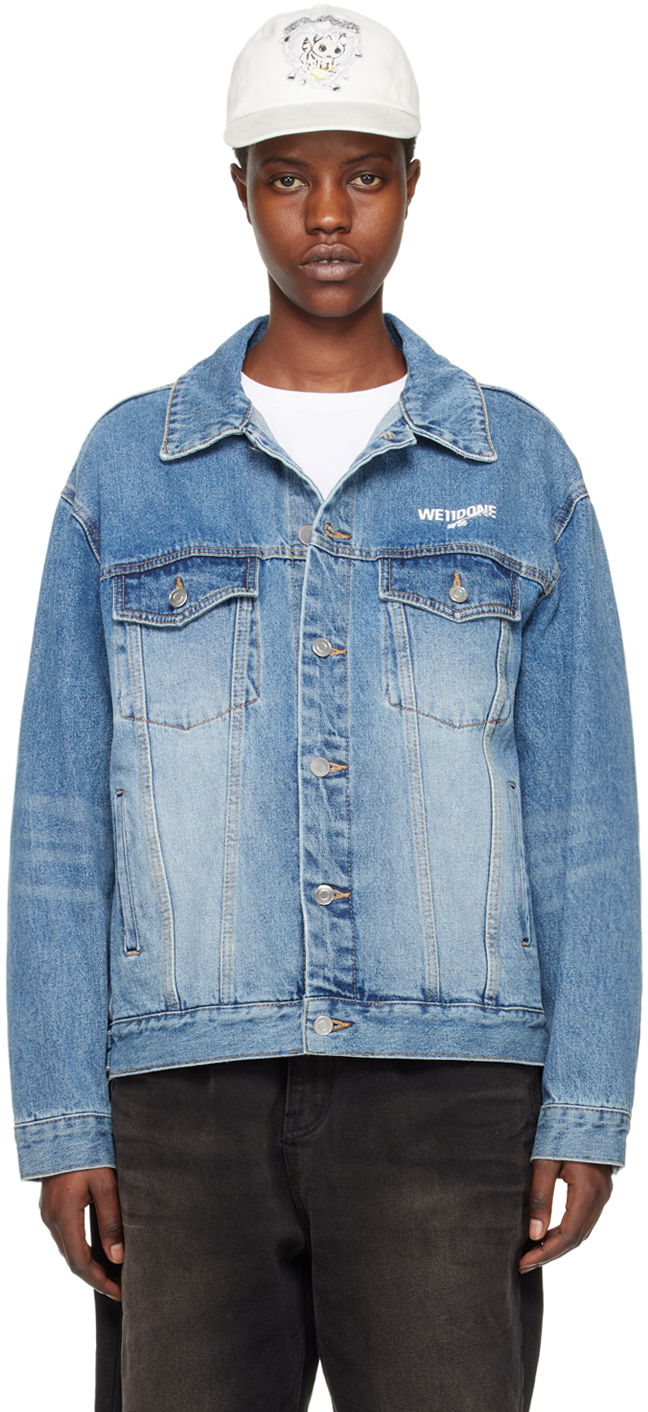 Яке We11done We11done Faded Denim Jacket Синьо | WD-DJ1-23-913-U-BL, 0