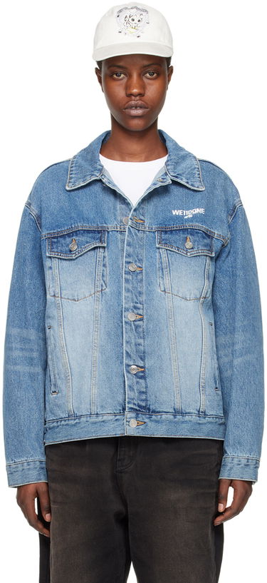Яке We11done We11done Faded Denim Jacket Синьо | WD-DJ1-23-913-U-BL, 0