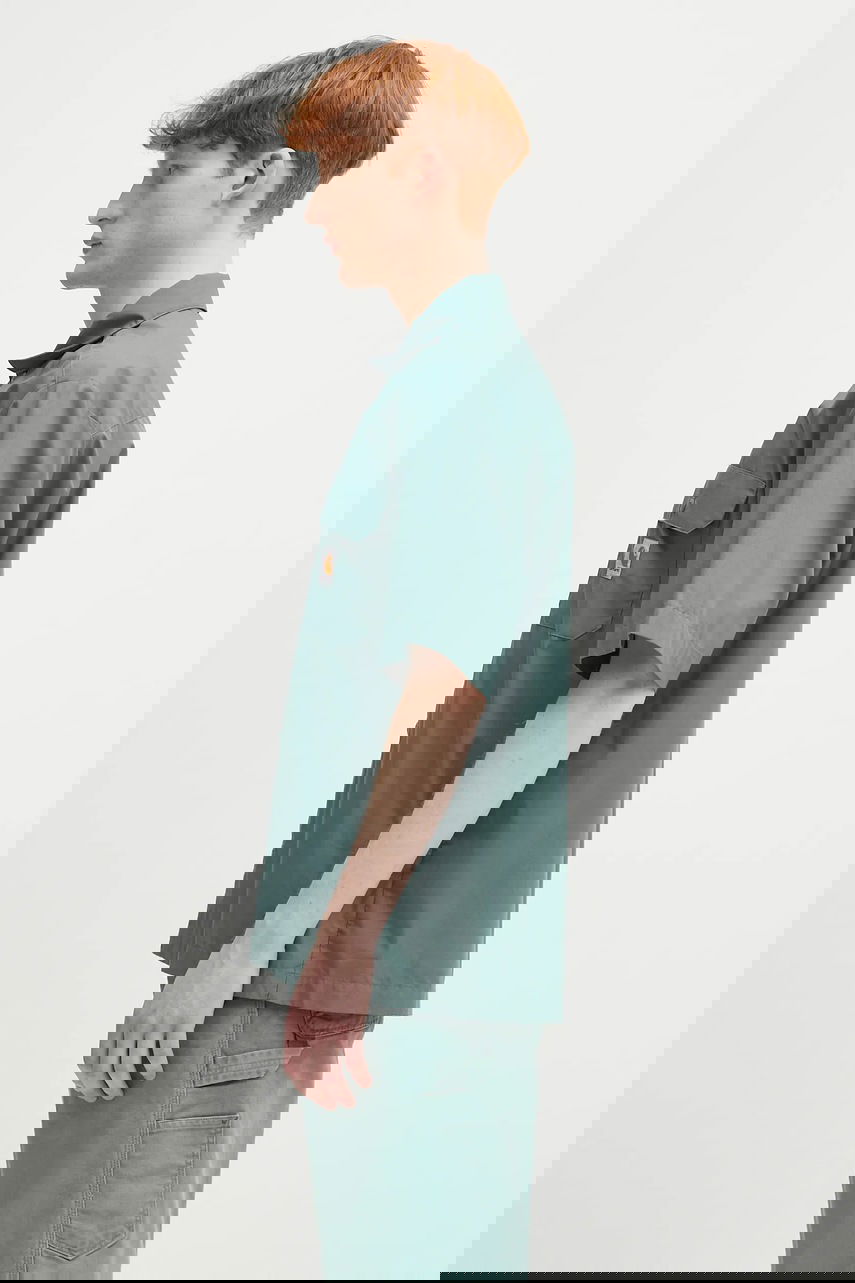 Риза Carhartt WIP S/S Craft Shirt Relaxed Fit Classic Collar Зелено | I035232.2M2XX, 1