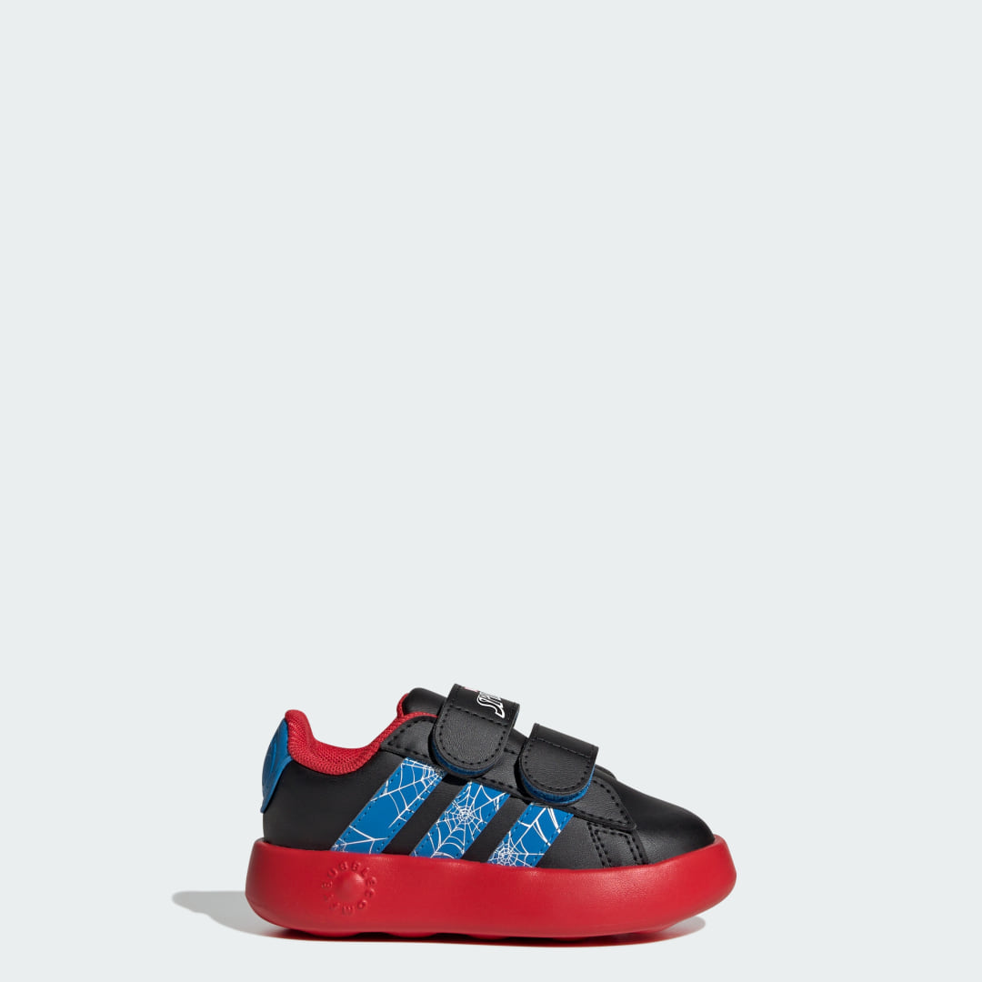 Кецове и обувки adidas Performance Marvel Spider-Man Grand Court Черно | JQ7828, 0