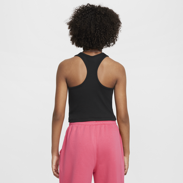 Потник Nike Nike Sportswear Ribbed Crop Tank Top Черно | FZ5551-010, 1