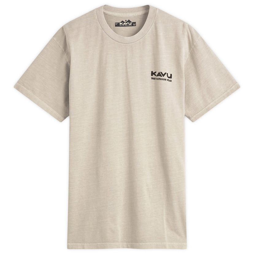 Тениска KAVU PNW Wild Life T-Shirt Бежово | 8134-1711