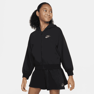 Суитчър Nike Sportswear Full-Zip Hoodie Черно | FN8595-010, 0