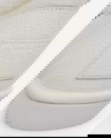 Кецове и обувки UGG Telfar Logo Mini Crinkle Leather Boots White Бежово | 1155790 WHT, 7