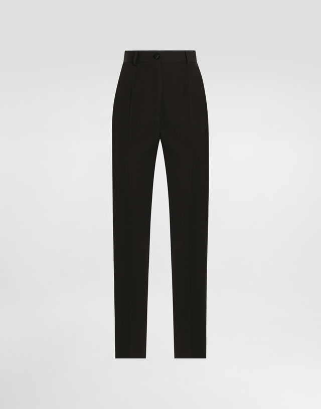 Dolce & Gabbana Tailored Woolen Tuxedo Pants