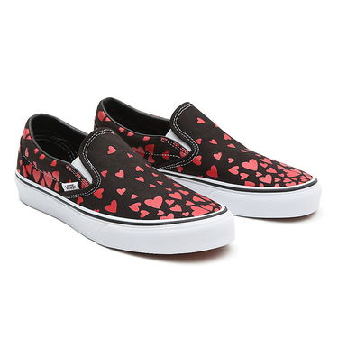 Кецове и обувки Vans Classic Slip-on Valentines Hearts Черно | VN0A33TB45L, 1
