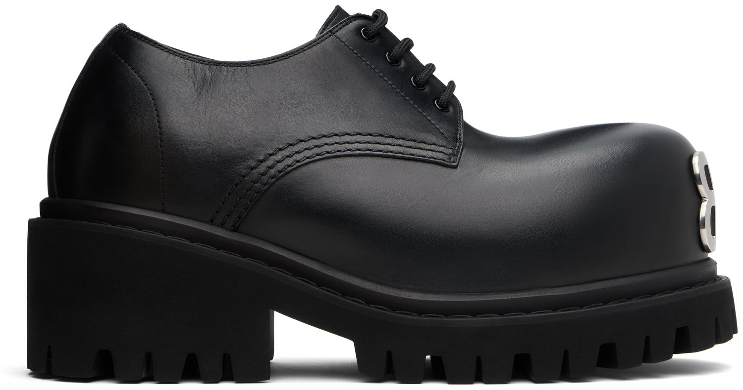Облекло Balenciaga Balenciaga Stomper Derbys Черно | 807326WCDA0, 0