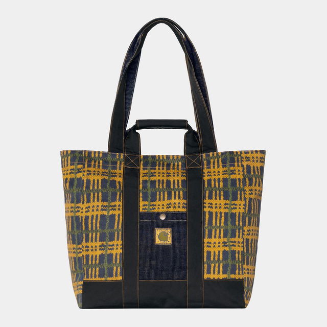 Nicholas Daley ND Tartan Print Record Bag
