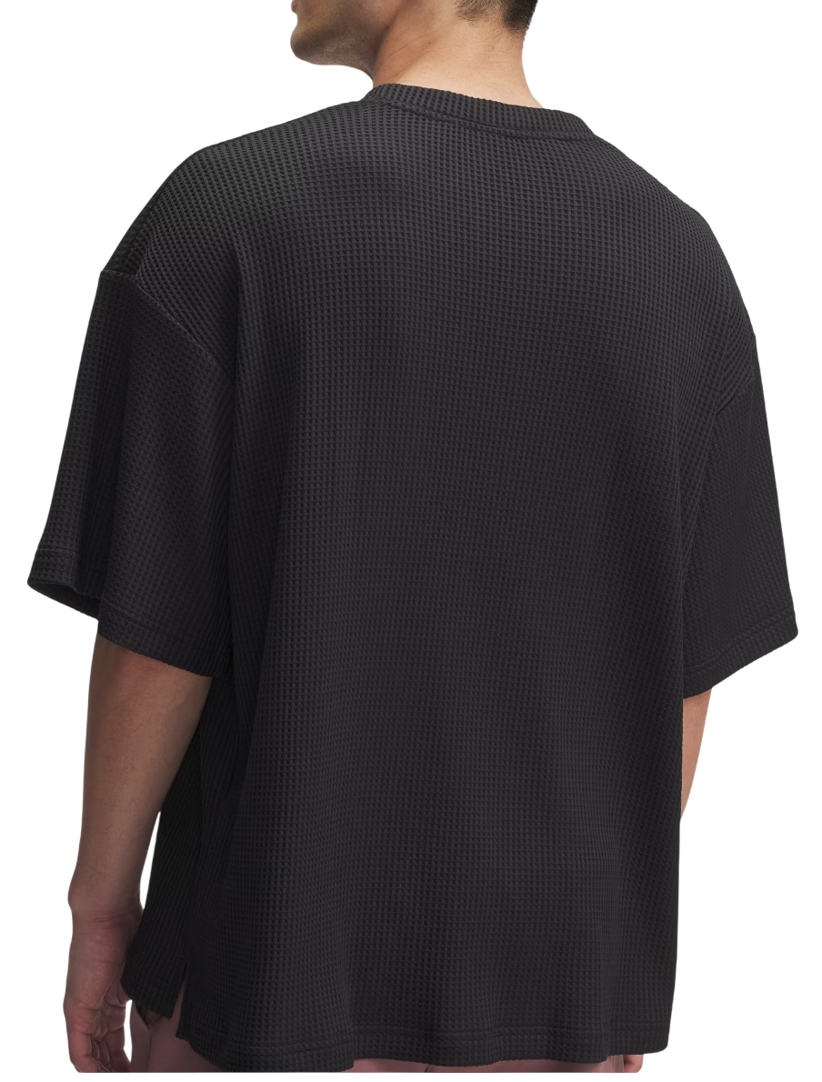 Тениска Under Armour Rival Waffle Knit Crew Neck T-Shirt with Pocket Черно | 1383106-001, 1