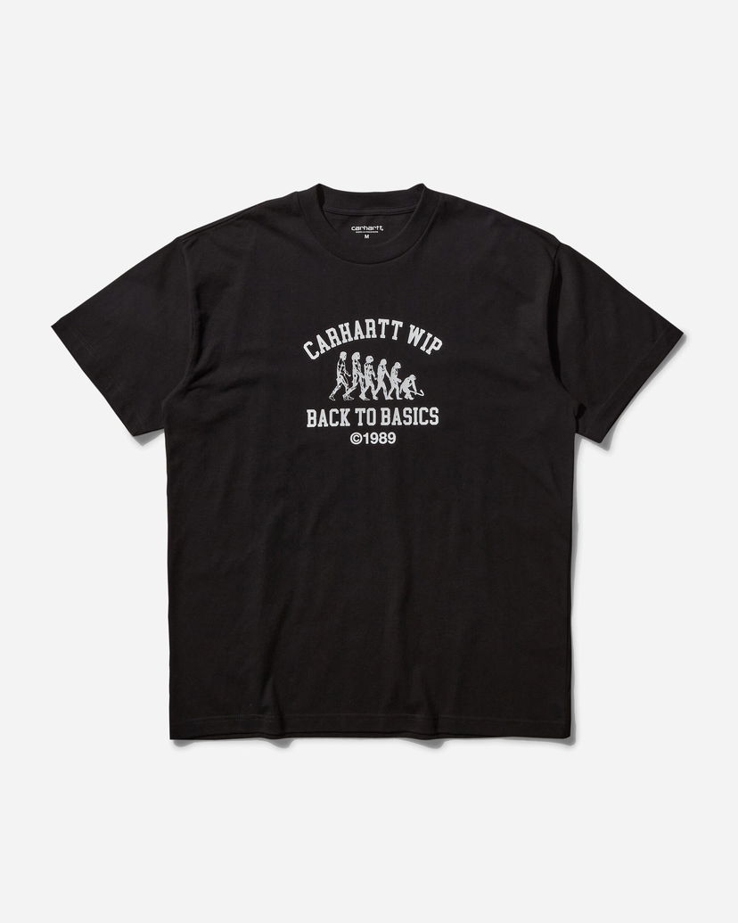 Тениска Carhartt WIP Basics T-Shirt Black Черно | I033989 0D2XX