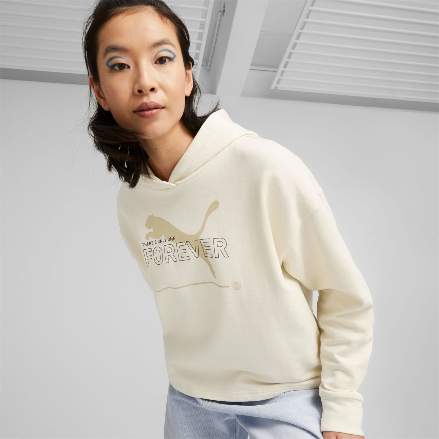 Суитчър Puma Essentials+ BETTER Hoodie Бежово | 673298_99, 0