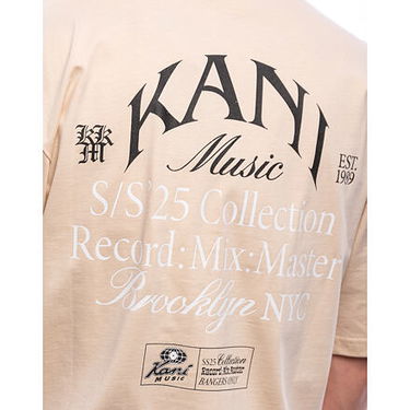 Тениска Karl Kani Karl Kani Kani Music Print T-Shirt S Бежово | KK-PD00005333, 3
