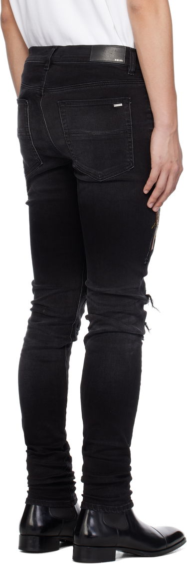 Дънки AMIRI Amiri Jazz Wolf Skinny Jeans Черно | AMDNSY1136, 2